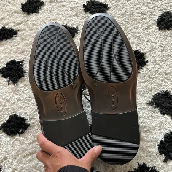 Viktor 9.5 Men's Brown Leather Dress Shoes - Picture 6 of 12